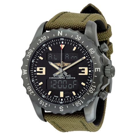 breitling chronospace military